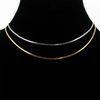 OEM / ODM affordable plain link chain brass necklace for unisex with factory price