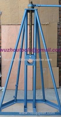 Made Of Cast Iron Ground-Cable Laying Cable drum trestles Cable Drum Jacks