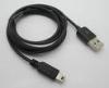 USB 2.0 A Type Male To Mini 5pin Data Cable For PC Camera black 1.2M