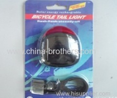 Solar LED Bicycle Tail Light
