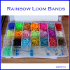 colorful Rainbow Loom Kits Rubber Bands DIY Bracelet