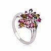 High Quality Crystal 100% 925 Silver Jewellery Shiny Rings K-BC-A954