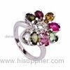 OEM & ODM 925 silver jewellery pendant with zircon W-VB969 plating with Rhodium