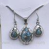 mixed color Unisex fully hand-made starfish Murano Glass Jewelry Sets