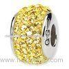Gold Plated 925 Sterling Silver Charm beads perfectly fit for original bracelet chain