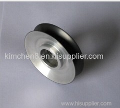 Ceramic Coating Aluminum Idler Pulley D120*H22 For Drawbench