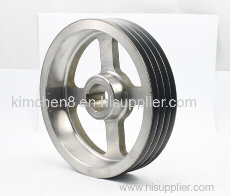 Ceramic Coating Aluminum Idler Pulley D300*H27 For Drawbench