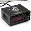 220v Mini LCD Digital Tattoo Machine Power Supply with Clip Cord