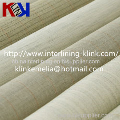 Woven Hair Interlining for Men Suits Jackets