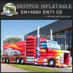 Storm Track Truck Inflatable Obstacle Course