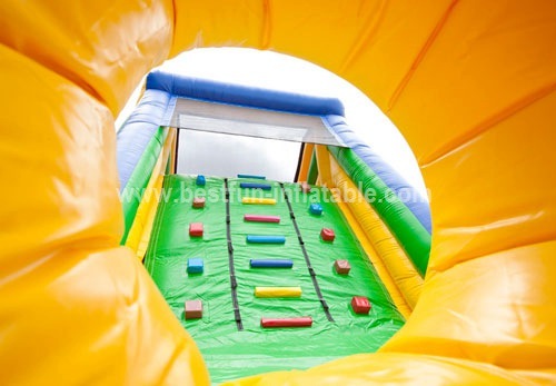 Attractive inflatable obstacle course