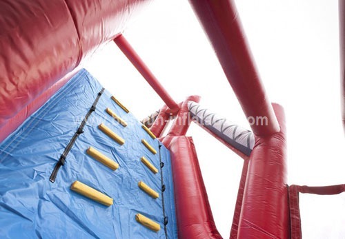 Fire Truck Inflatable Obstacle Course