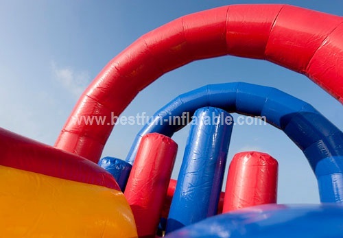 Giant china inflatable obstacle course