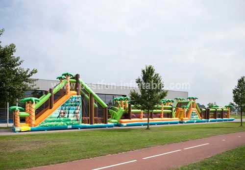 Mega Inflatable Sports Obstacle Course