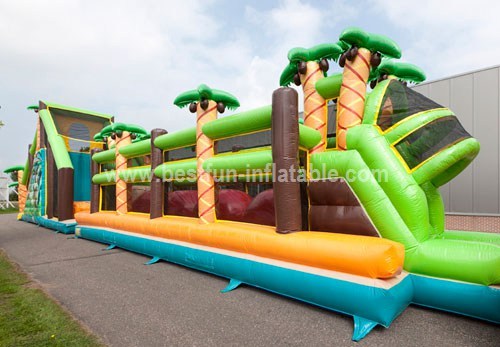 Mega Inflatable Sports Obstacle Course