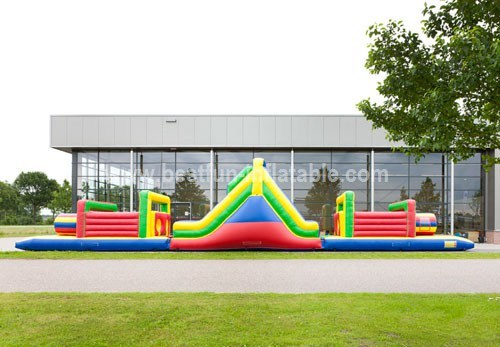 Multifunction inflatable obstacle course