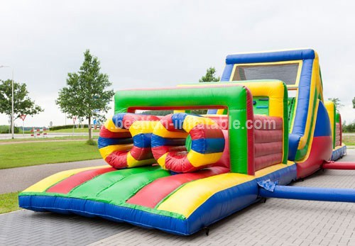 Multifunction inflatable obstacle course