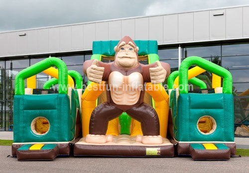 Safari Inflatable Challenge Obstacle Course