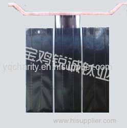 Titanium anode for electrolysis/electroplating