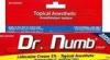 OEM Dr.Numb Lidocaine Pain Relief Tattoo Anesthetic Cream