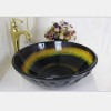 Pedestal glass basin pedestal tempered glass basin vanity