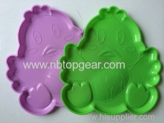 Easter duck egg shape plastic tray