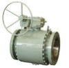 Low Torque Electrical API 6FA Trunnion Ball Valve For Gas Industry , CRN CE