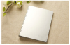 aluminium-magnesium alloy /120 sheet paper note book