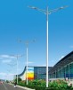 2014 hot-sale galvanized lighting pole anti-theft LED street light