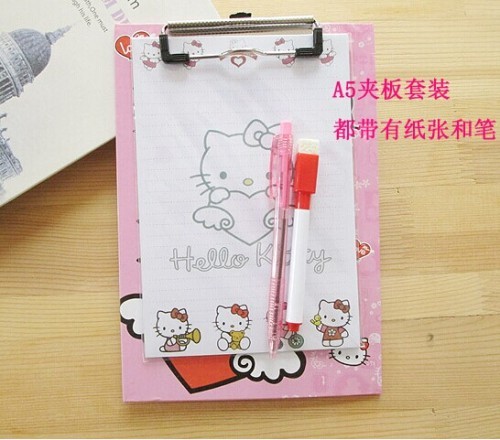 A4 / paper / hello kitty figure clip