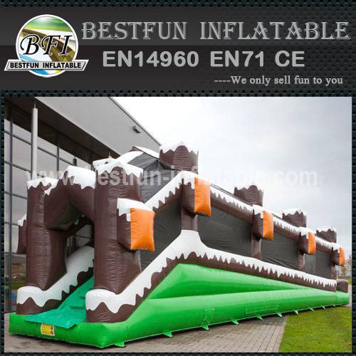 Inflatable Roller Winter Slide for Adults