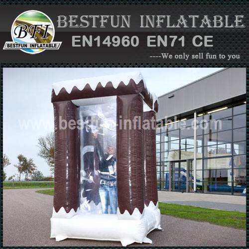 Money Catching Inflatable Cabin