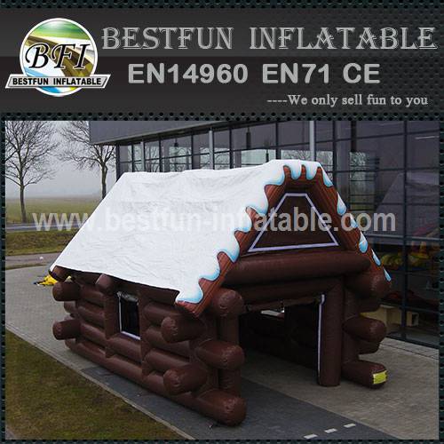 Small cabin cartoon inflatable tent