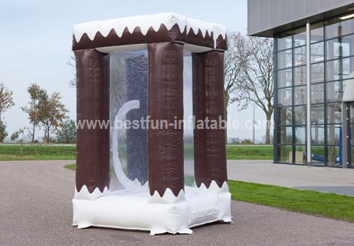 Money Catching Inflatable Cabin