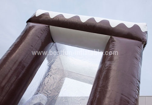 Money Catching Inflatable Cabin