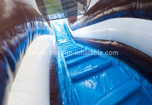 Winter hot sale cheap jungle inflatable slide