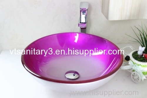 Yosemite Home Decor glass basin toilet sink