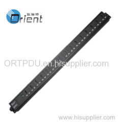 Universal Rack Mount PDU 15 outlet with power light