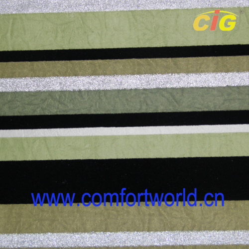Flocking fabric for home textile