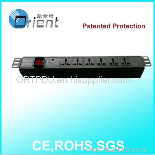 Universal Switch PDU With Surge Protection device