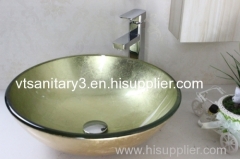 semi-counter glass basin under-counter glass basin