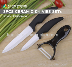 Hot selling ADVANCED CERAMICS KNIFE SET 5