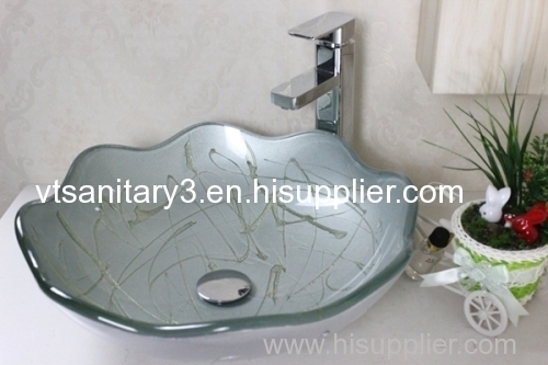 vanity top glass counter glass bathroom product