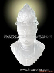 Liu li guanyin buddha statue feng shui wealth