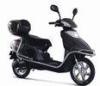 Black / Pink motor electric scooter moped / motorized bikes multi function LED display