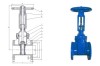Cast Iron Gate Valve -Resilient seated gate valves OS&Y Flanged ends F4/F5/BS5163