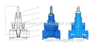 GATE VALVES-Resilient seated gate valve screwed ends