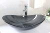 glass double bathroom sink fancy bathroom sinks