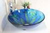 green glass bathroom sink ceramic bathroom sink