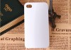 PC material mobile phone case for Iphone4 (open cut)